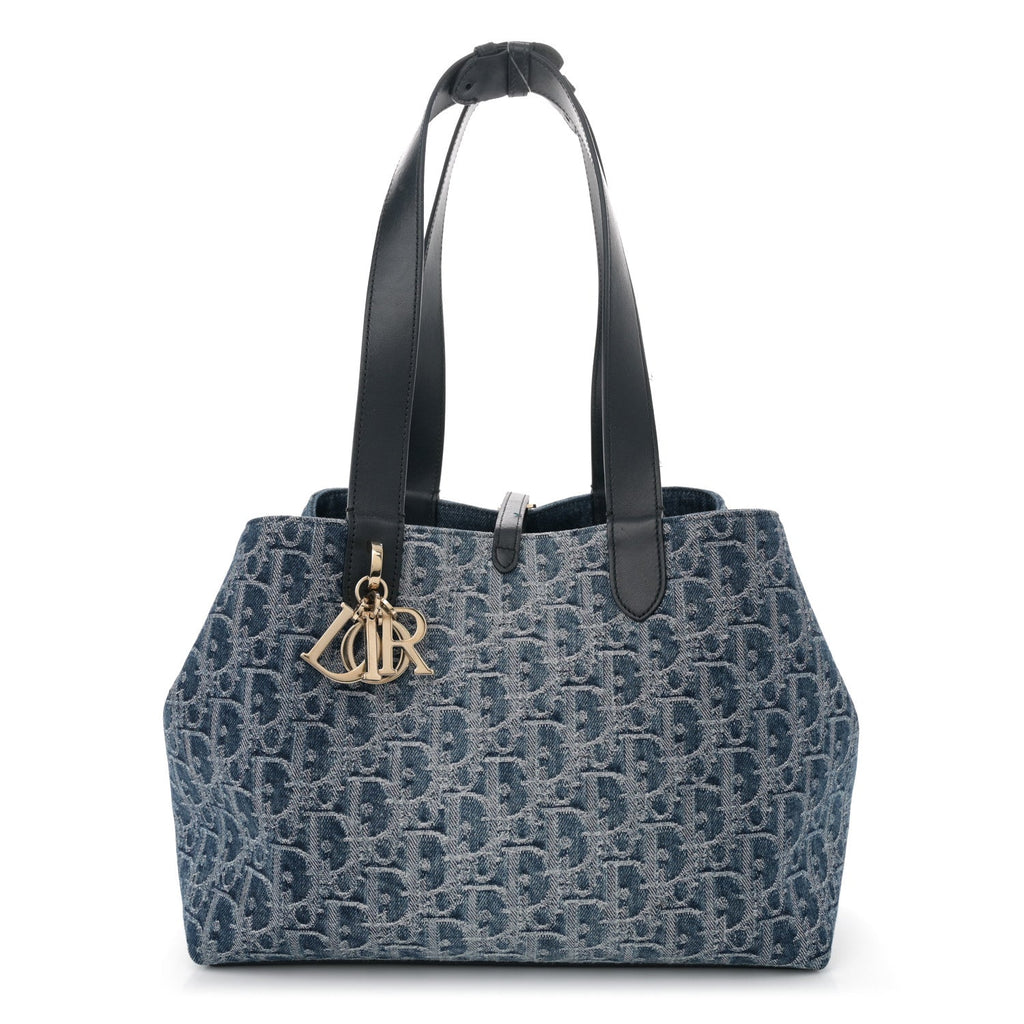 Denim Jacquard Oblique Medium Toujours Blue