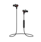 Wireless Sport Earphones With Magnetic Controlled Switch In Red