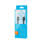 Usb C To Type C Charge & Sync Data Cable 3.3 Ft In Black