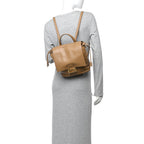 Mercury Calfskin Backpack Cappuccino