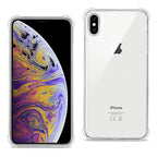 Iphone Xs Max Clear Bumper Case With Air Cushion Protection In Clear