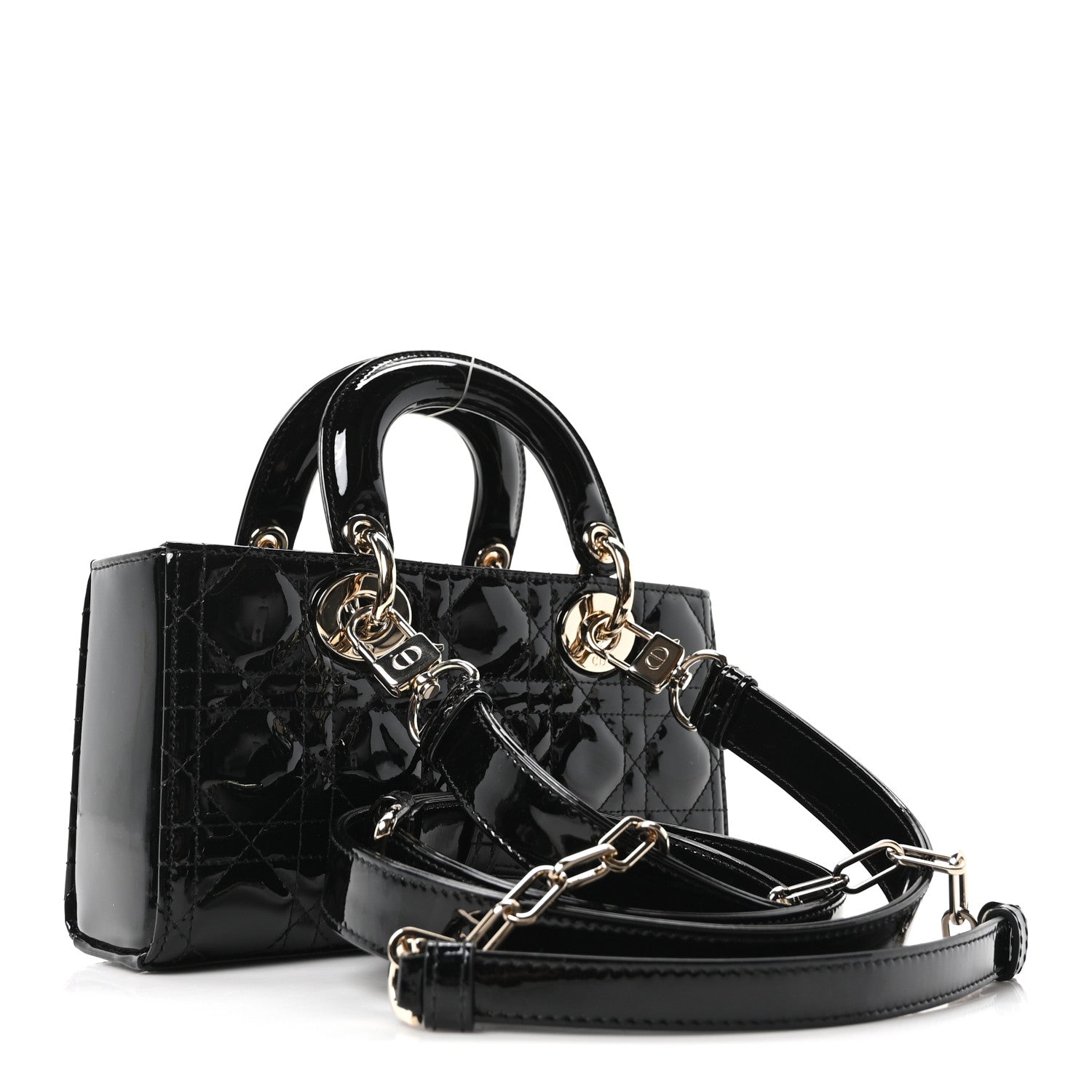 Patent Cannage Small Lady D-Joy Black