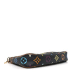 Monogram Multicolor Pochette Accessories Black