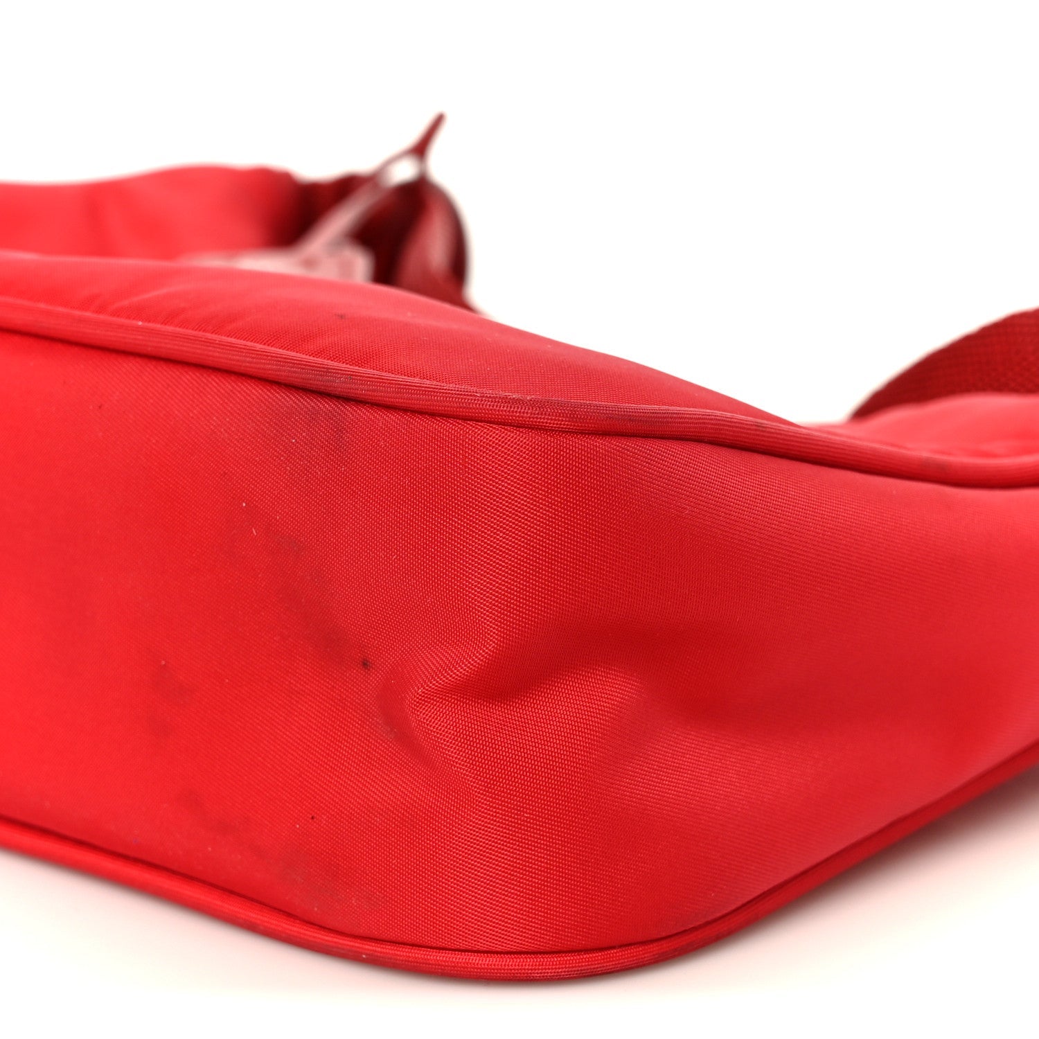 Tessuto Nylon Mini Re-Edition 2000 Bag Rosso