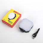 Full color RGB pocket fill light  version mini mobile phone live broadcast square fill light camera photography portable led light