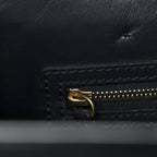 Smooth Calfskin Micro Luggage Navy Blue