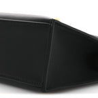 Swift Horseshoe Kelly Pochette Clutch Black Lime