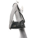 Goatskin The Large Cargo Bag Black