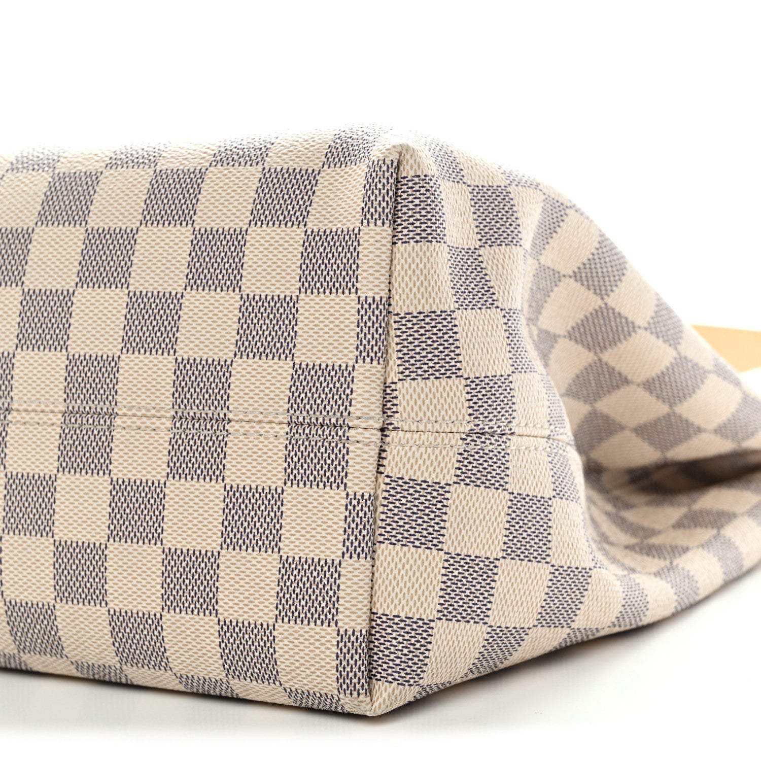 Damier Azur Graceful MM Rose Ballerine