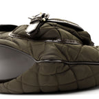 Nylon Quilted Bromley Hobo Brown