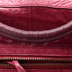 Agneau Classic Hardware Work Pourpre