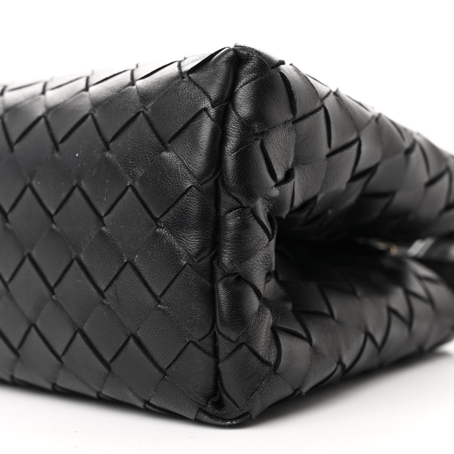 Nappa Intrecciato Small Tote Black