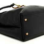 Silky Calfskin Small Ciao Ciao Black