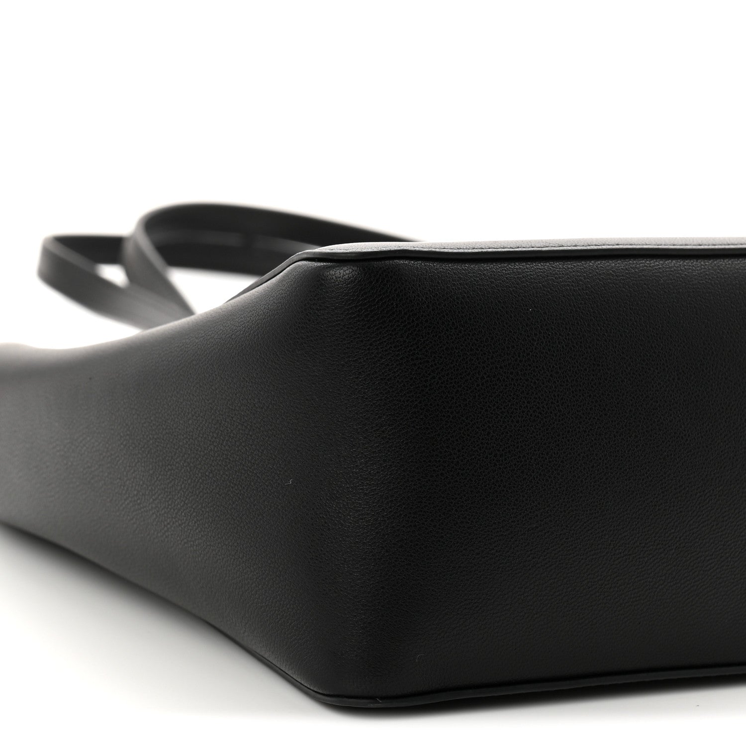 Nappa VLogo Bold Bucket Bag Black