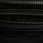 Drummed Calfskin Micro Luggage Black