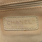 Washed Lambskin Quilted Medium Chain Around Messenger Black