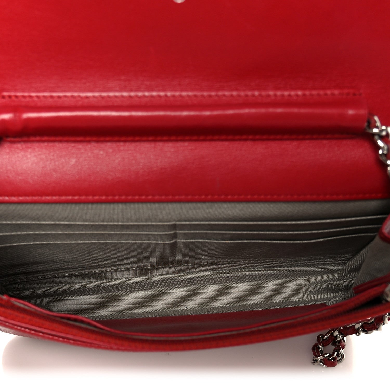 Caviar Timeless CC Wallet on Chain WOC Red