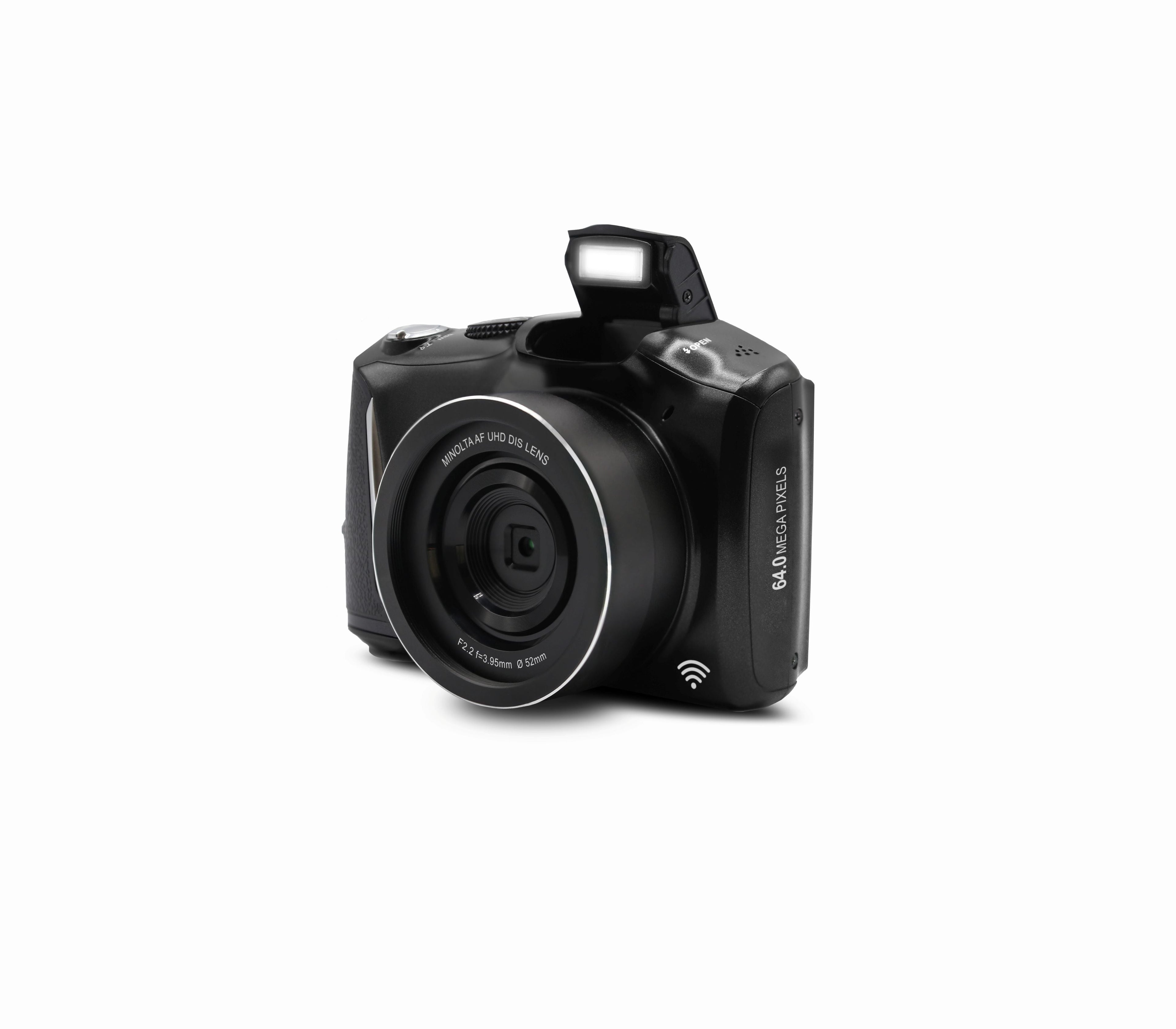 MINOLTA MND55 64 MP AF / 4K Ultra HD Camera w/WiFi