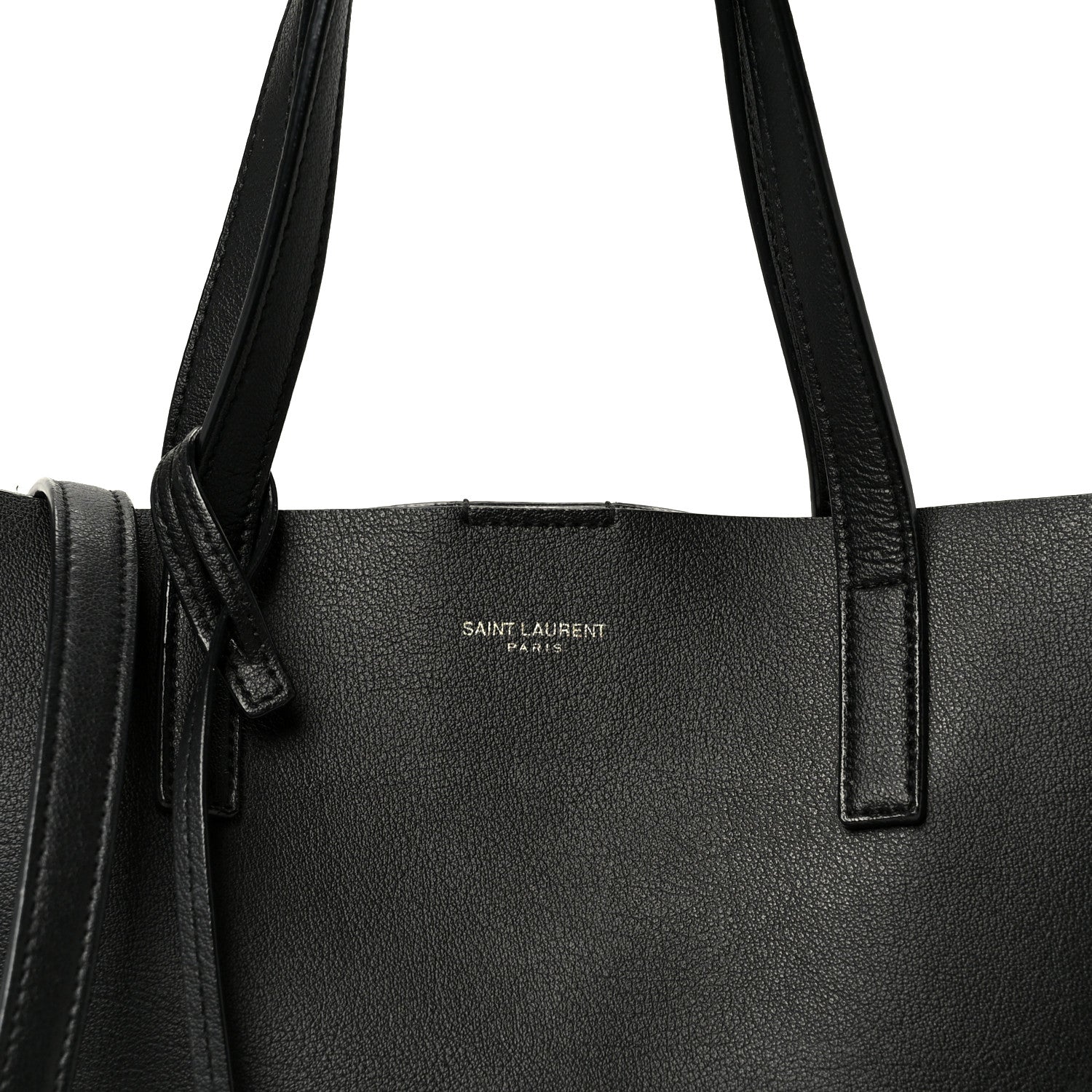 Calfskin Toy Shopping Tote Black