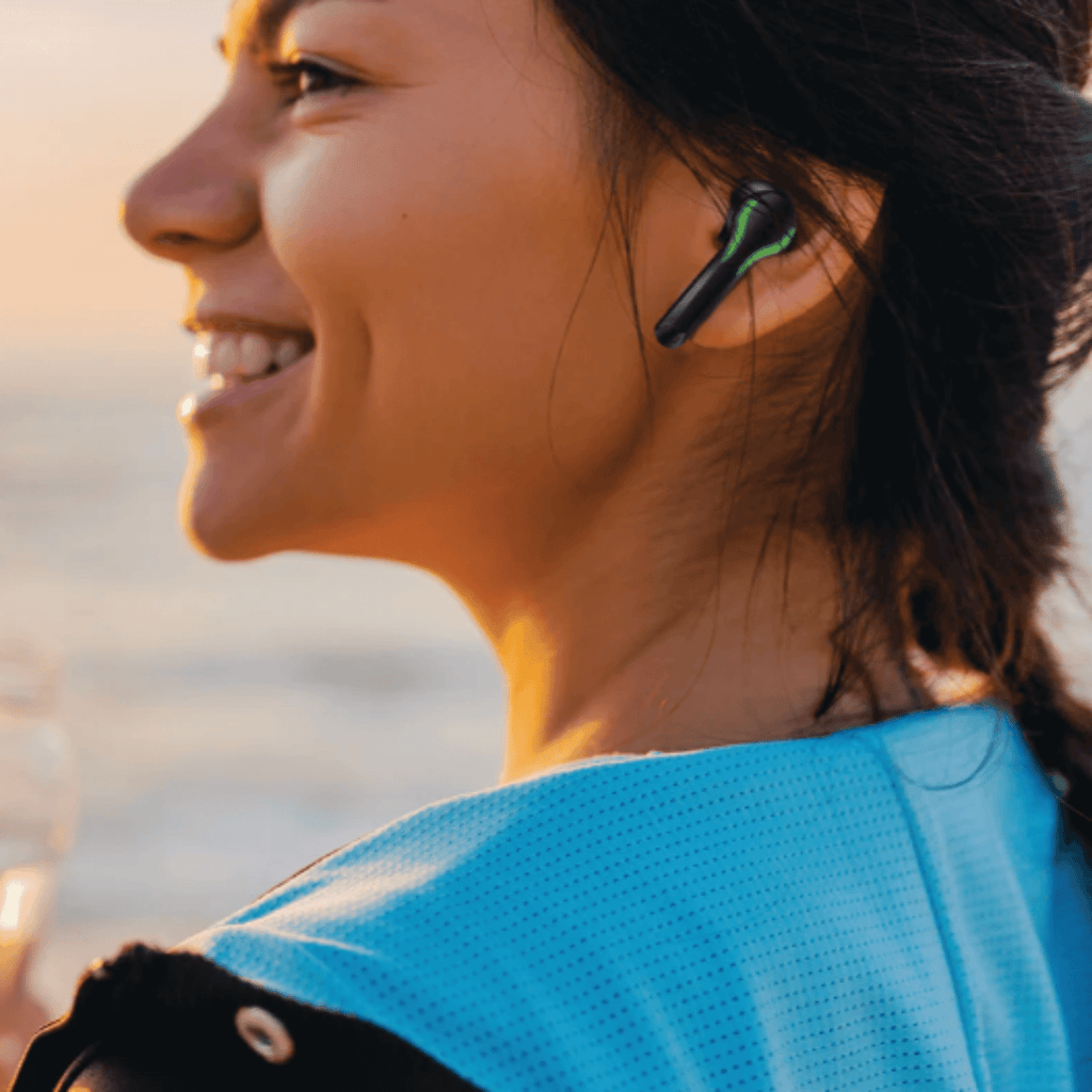 True Wireless Gaming Earbuds with Charging Case