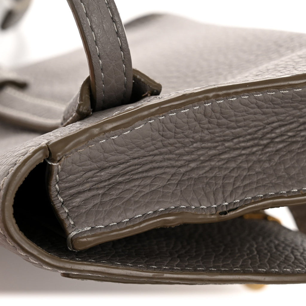 Calfskin Marcie Convertible Belt Bag Cashmere Grey