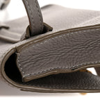 Calfskin Marcie Convertible Belt Bag Cashmere Grey