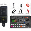 Digital Audio USB External Sound Card and Microphone Personal Entertainment Headset Live Stream For Pc; Live Stream; and Karaoke