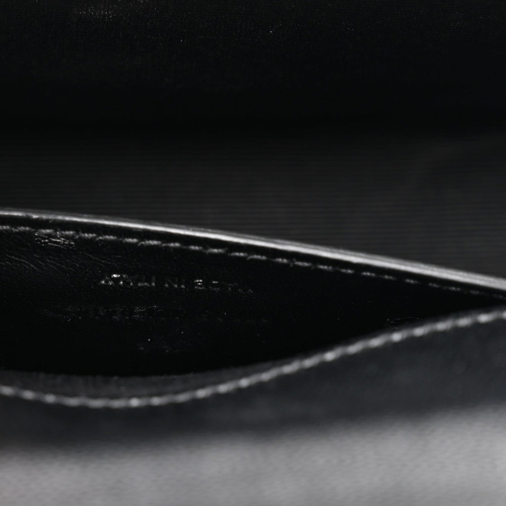 Grain De Poudre Small Monogram Kate Satchel Black