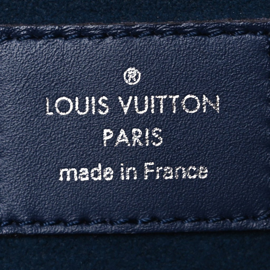 Monogram Giant Escale Double Zip Pochette Blue