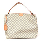 Damier Azur Graceful MM Rose Ballerine