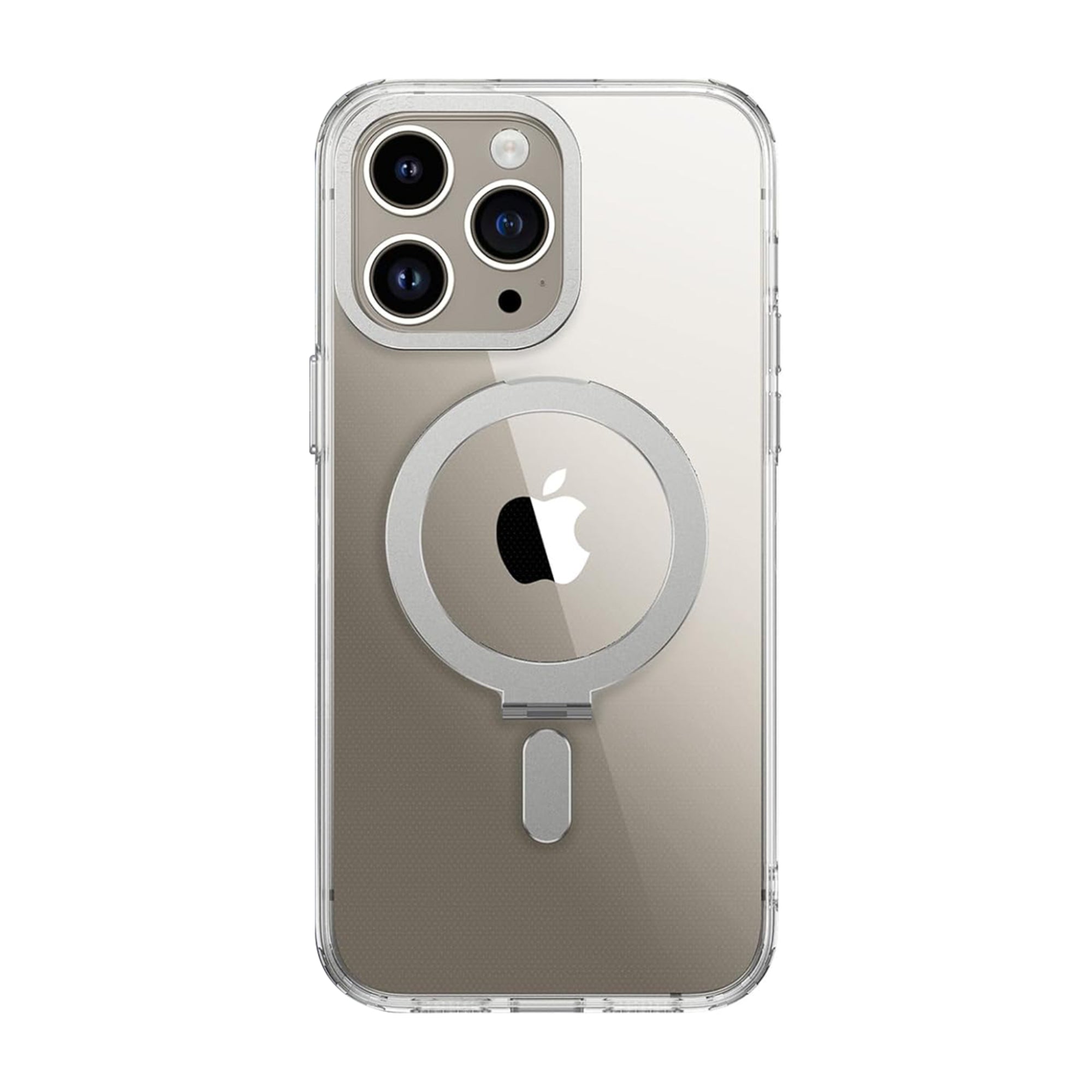 SAHARA - Venture Series Clear Kickstand Case - iPhone 15 Pro