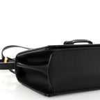 Calfskin Small Barcelona Shoulder Bag Black