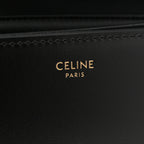 Shiny Calfskin Medium Triomphe Black