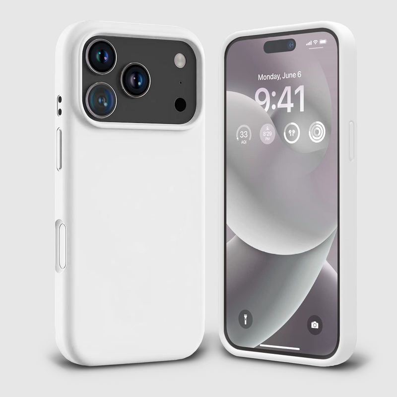 Entronix Case Compatible with iPhone 17 Pro - Soft-Touch Liquid Silicone