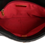 Lambskin Quilted Large Chanel 19 Flap Black