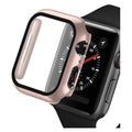 Entronix Case Compatible with iWatch Series 3/2/1, 42mm - Hard Cover w/ Built-In Screen Protector