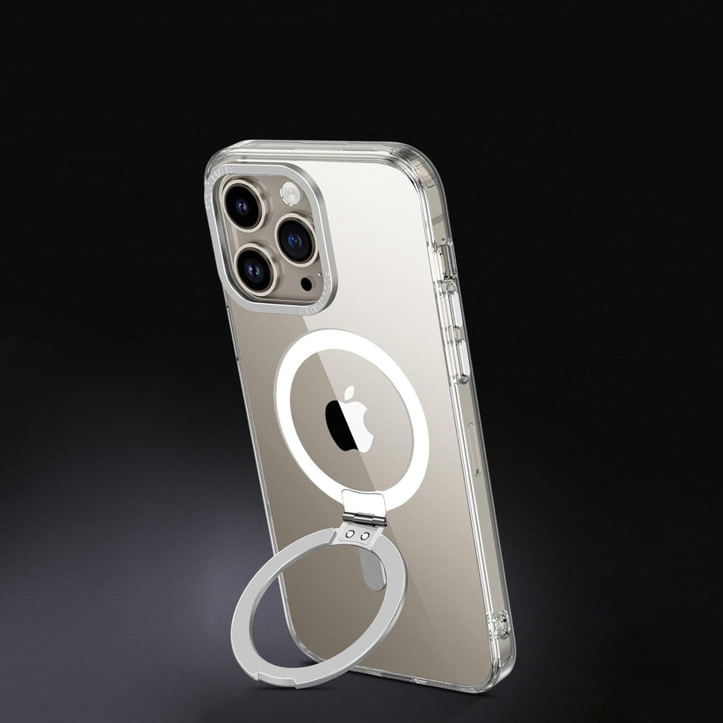 SAHARA - Venture Series Clear Kickstand Case - iPhone 15 Pro
