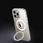 SAHARA - Venture Series Clear Kickstand Case - iPhone 15 Pro