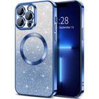 Entronix [Magnetic] Case Compatible with iPhone 13 Pro Max - [Clear Back] Luxury Glossy Cover