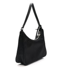 Tessuto Nylon Saffiano Mini Re-Edition 2005 Bag Black