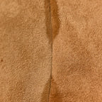 Suede Calfskin Large Lulu Shoulder Bag Beige