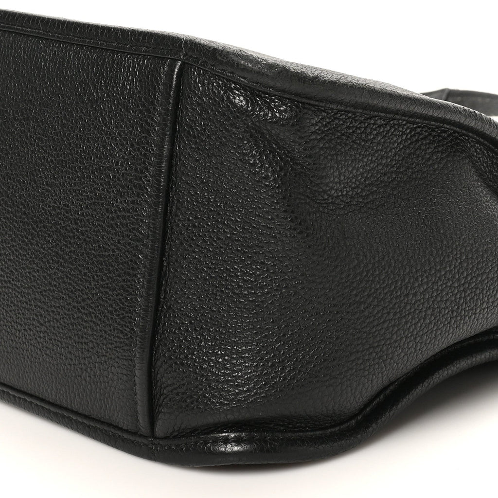 Vitello Daino Soft Hobo Messenger Bag Black