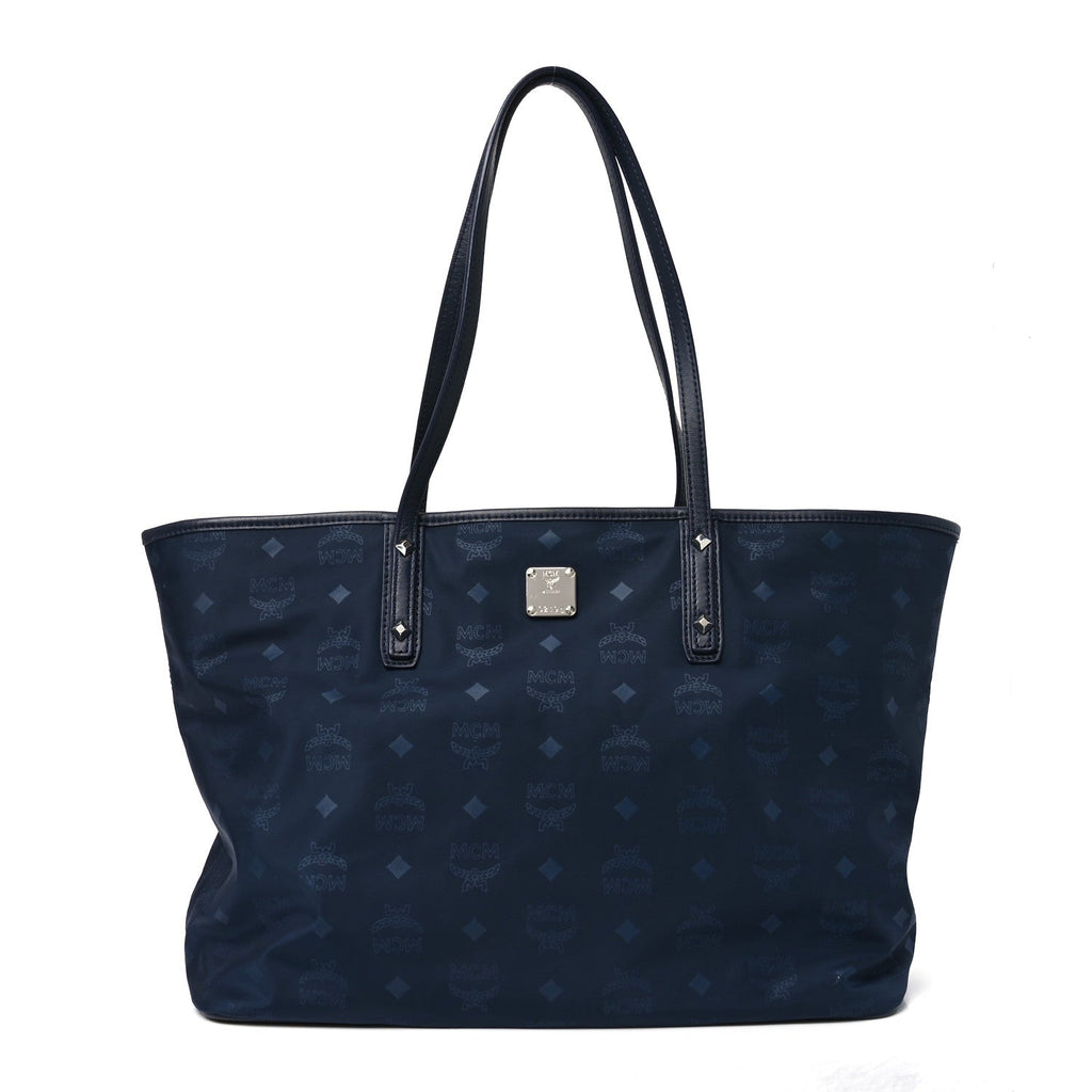 Nylon Monogram Medium Dieter Shopper Tote Navy