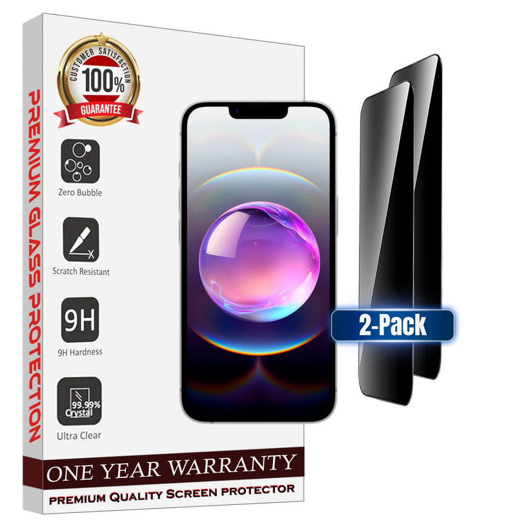 Entronix Anti-Spy Privacy Screen Protector Compatible with iPhone 17 Air - 2-Piece Combo