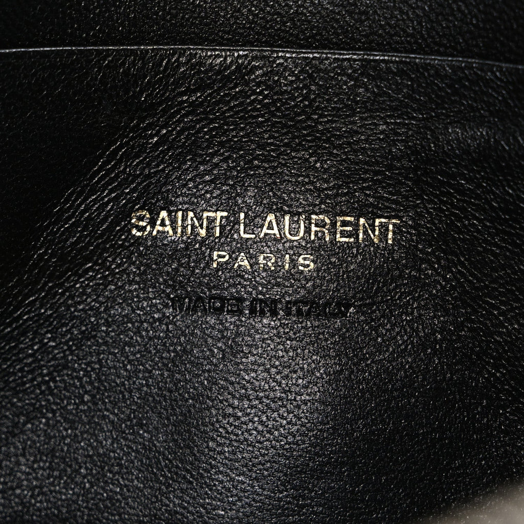 Grain De Poudre Matelasse Monogram Mini Lou Camera Bag Black