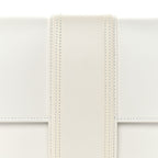 Smooth Calfskin Long Le Grand Bambino Clutch White