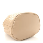 Calfskin Quilted Small C Backpack Nude