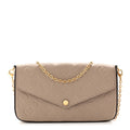 Empreinte Pochette Felicie Chain Wallet Tourterelle