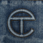 Denim Small Shopping Bag Blue