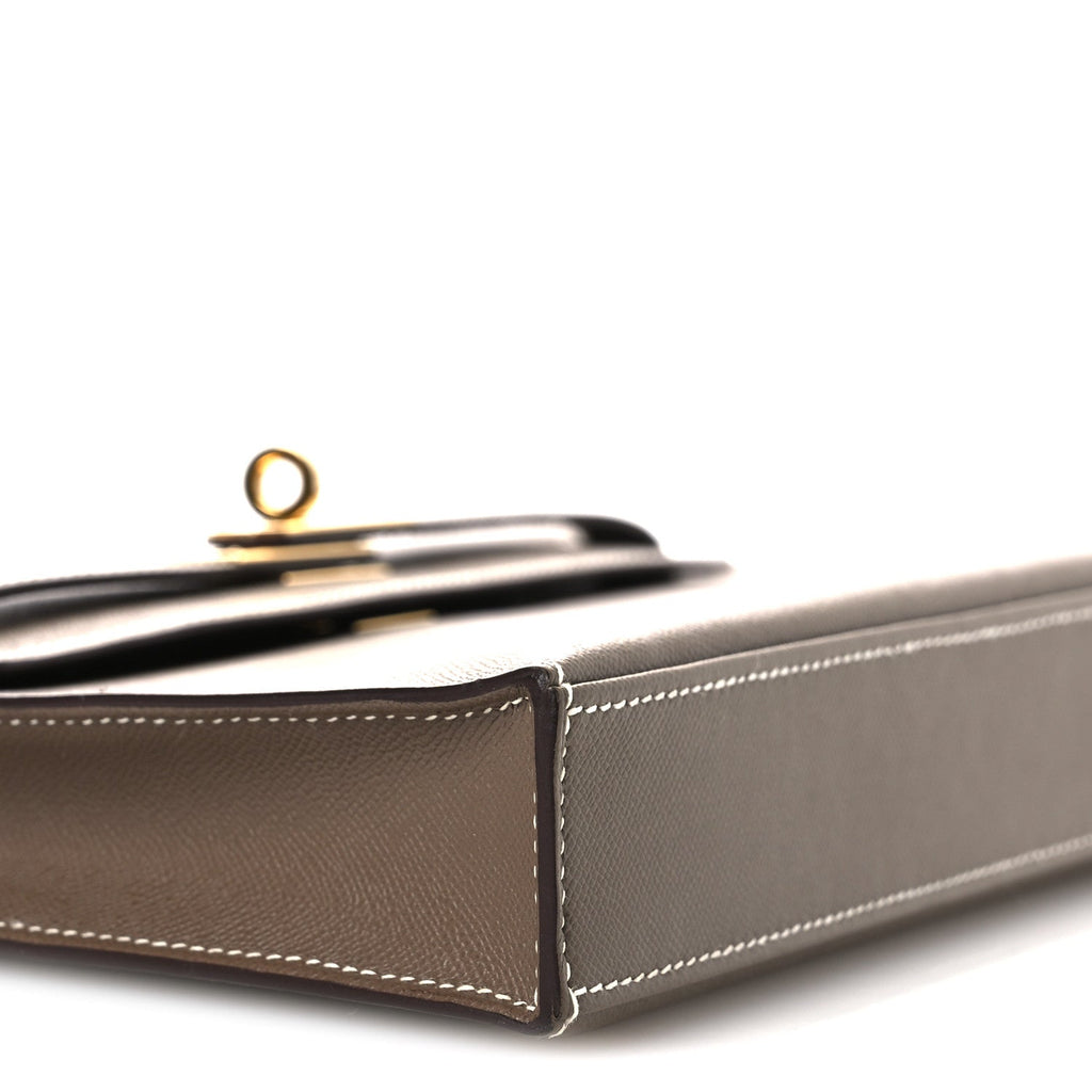 Madame Calfskin Kelly Elan Etoupe